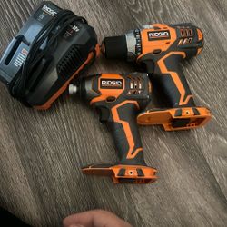 RiDGID Fuego  Drill And Impact Set 