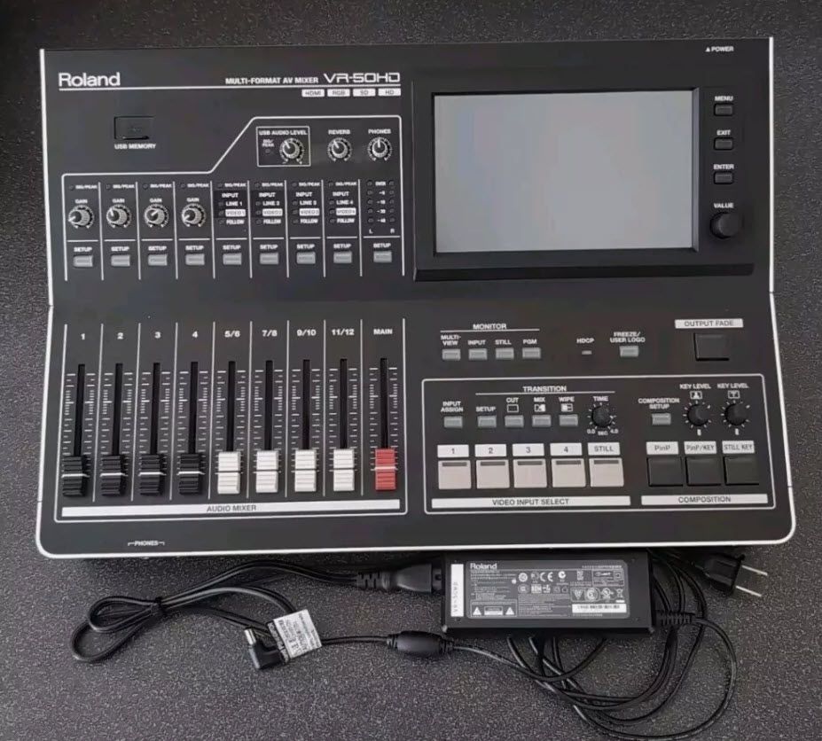 Roland VR-50HD Multi-Format AV Mixer
