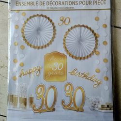 Happy Birthday 30th Kit