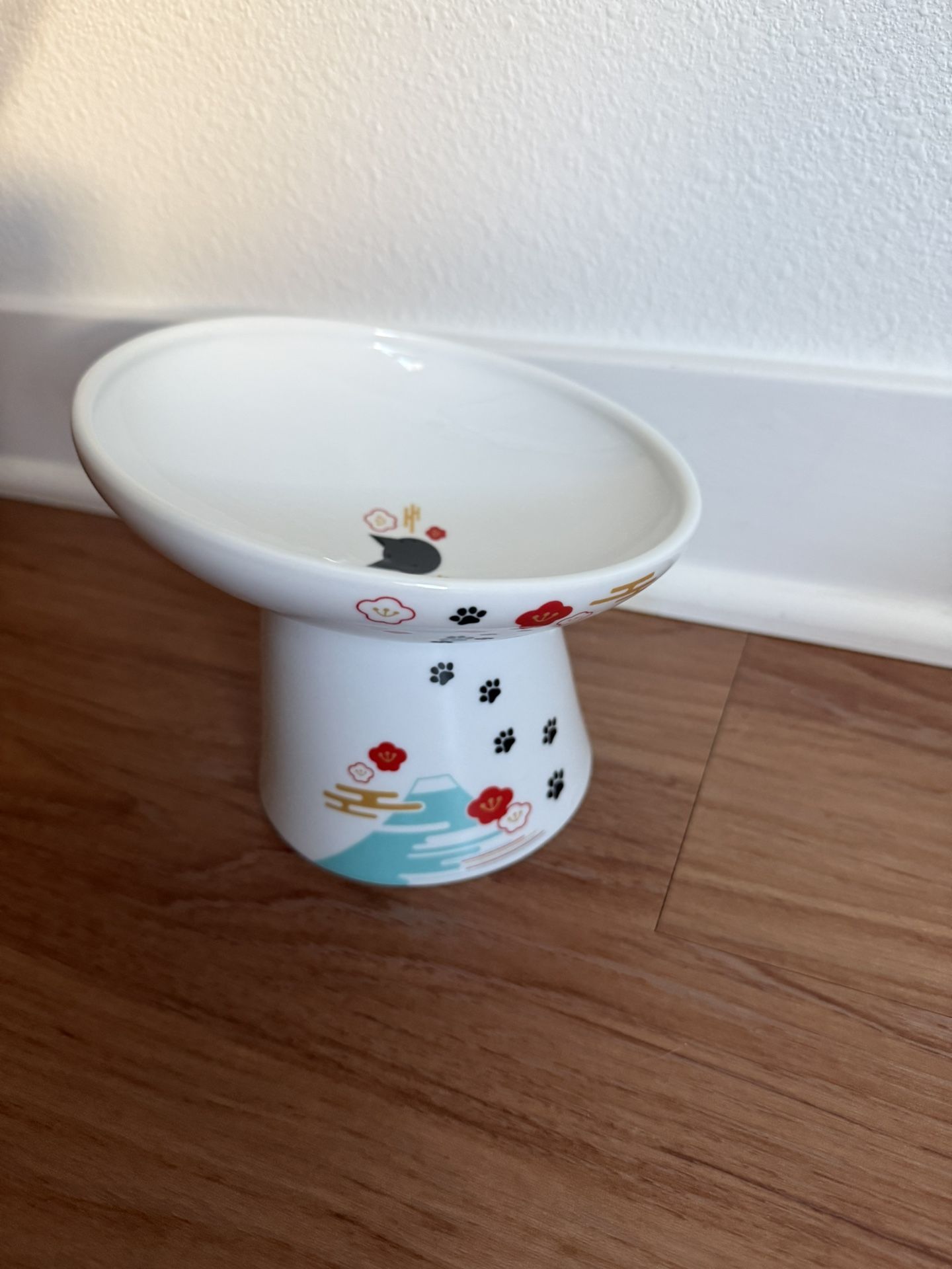 Necoichi Tilted Stress Free Cat Or Small Dog Bowl