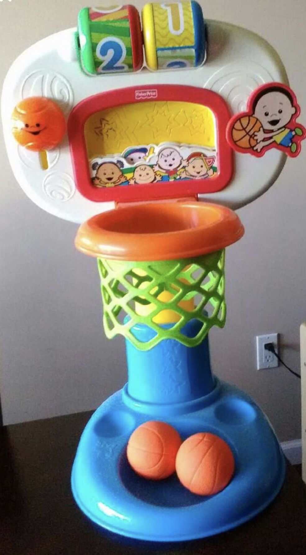 Fisher Price Baby Basketball Hoop