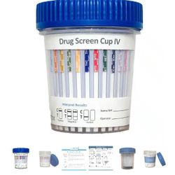 13 Panel Drug Test Cup.1 box 25pc. -Or Best Offer