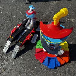 Paw Patrol Tower And Boat Toys 