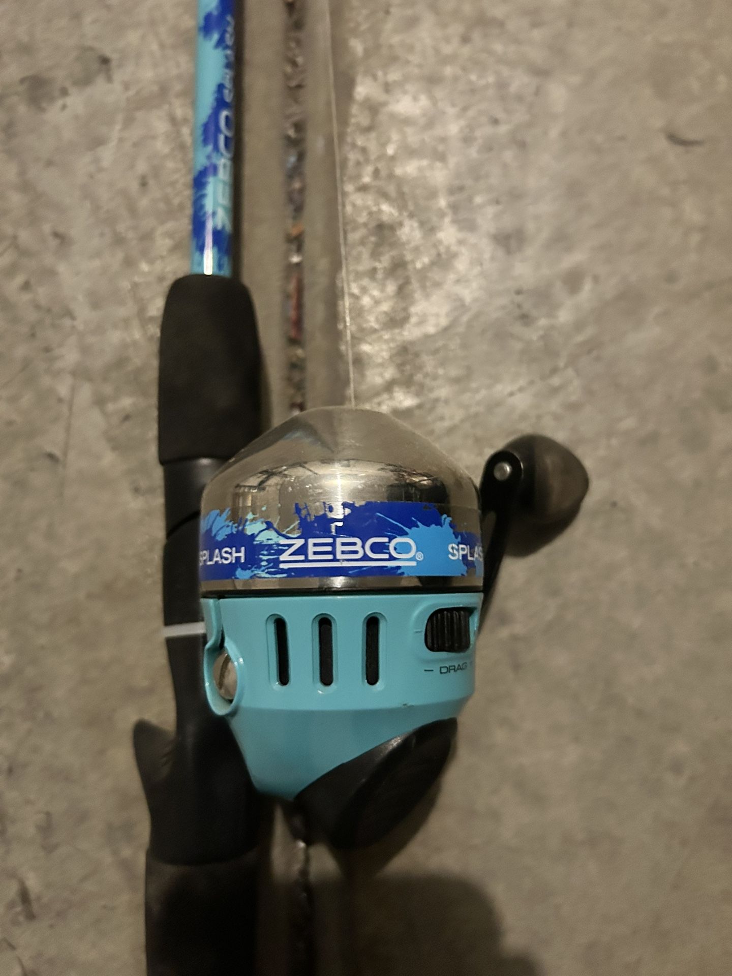 Zebco Splash Spinning Fishing Rod – Like New