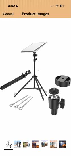 Starlink Mini Tripod, 360° Adjustable Gimbal Mount Sturdy, Portable, Quick Setup. Universal Fit for Starlink Mini. All-Weather