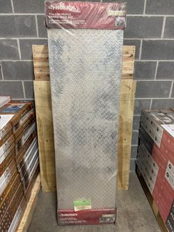 Husky Diamond Plate Aluminum Low Profile Truck Tool Box