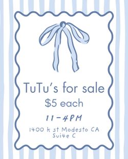 New Tutu's Big Sale