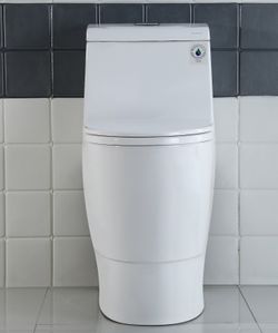 https://offerup.com/redirect/?o=QjA5MTAuT25l Piece Dual Flush 1.0/1.6 Gpf,with Soft Closing Seat, White, Elongated Toilet, B0910/T- 0035, Convenient 2