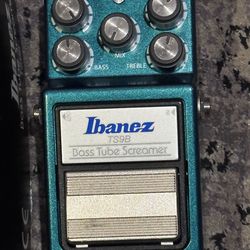 Ibanez Bass Tube Screamer TS9B Guitar Bass Effect Pedal