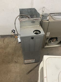 3 Burner Furnance 40 Gallon Gas Water Tank