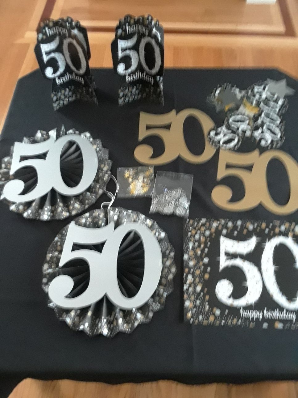 50th Birthday Party Decorations