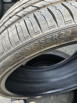 265-35-22  Zeta all season tires