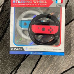 Nintendo Switch Joy Con Steering Wheel 