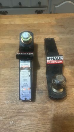 U-Haul PowerTow Trailer Hitch Ball Mounts (2)