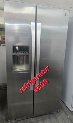 Kenmore refrigerator stainlles Steel
