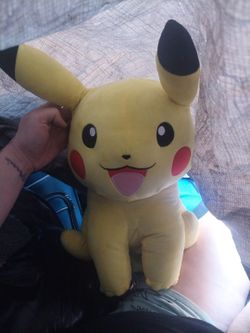 Plush pickachu
