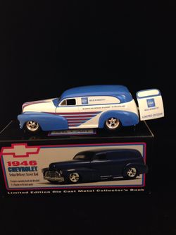BANK COLLECTIBLE DIE CAST CAR
