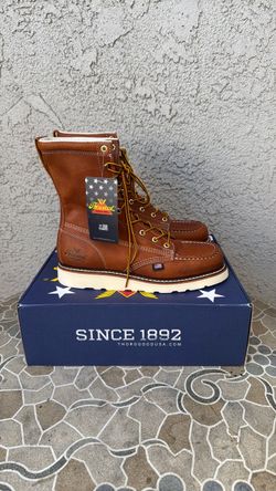 WORK BOOTS THOROGOOD SOFT TOE SIZE 9 MENS