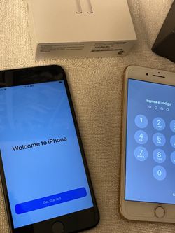 Unlocked IPhone 6s Plus and 8 plus w/ AirPods 2nd gens