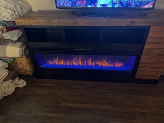 Electric Fireplace TV Stand Console