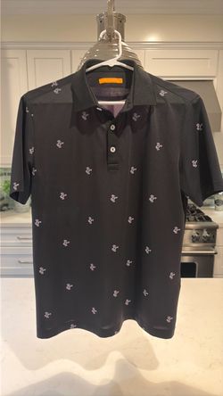 Black button up Louis Castel