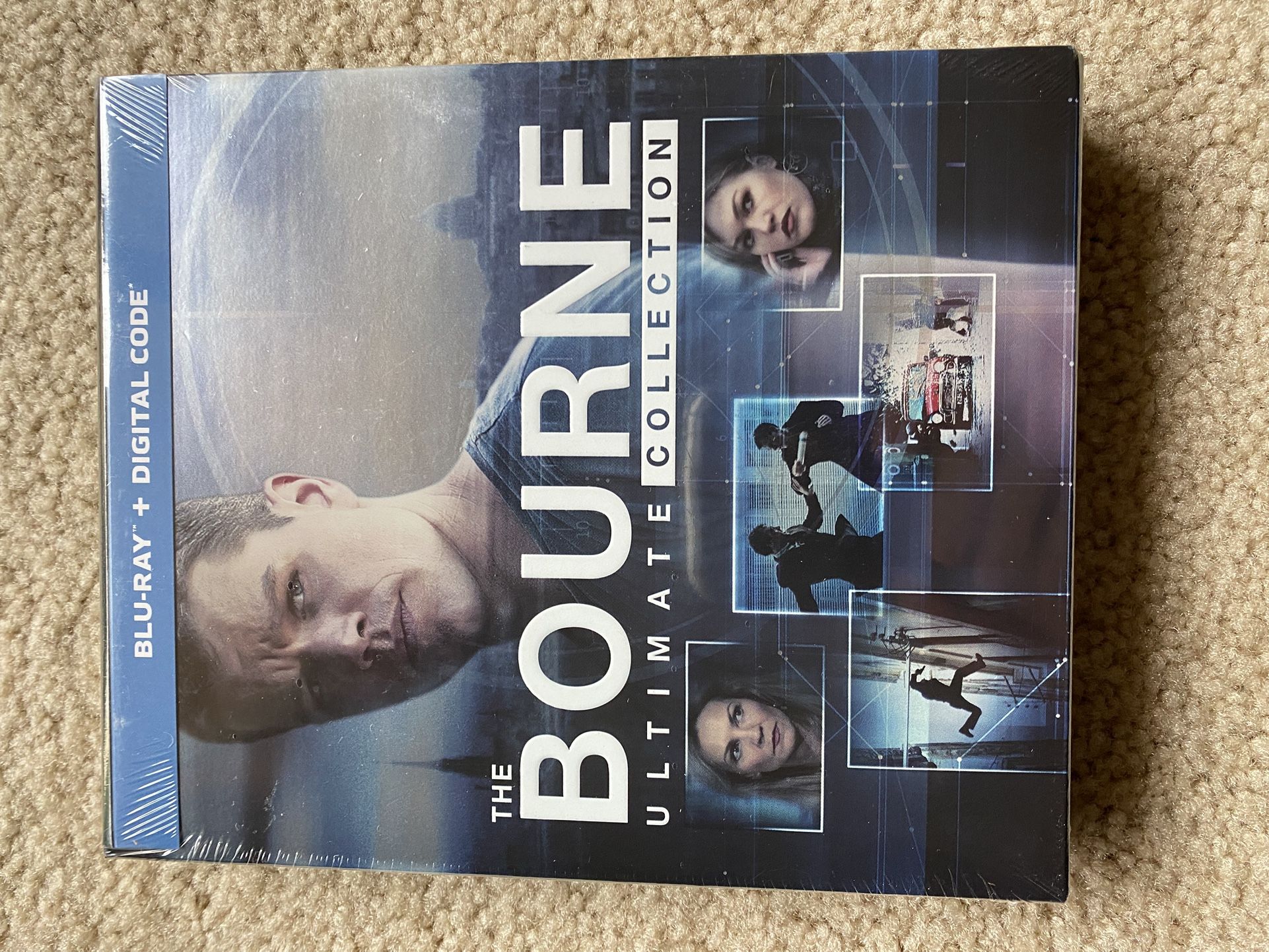 Brand New Unopened Bourne Ultimate Collection Blu-Ray 5-disc Set
