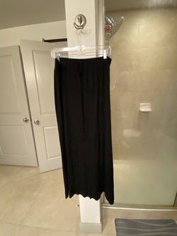 Monteau Los Angeles Maxi Large Black Skirt