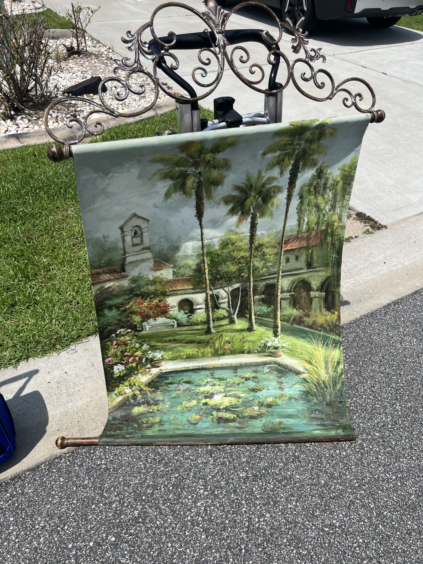 Decorative Oil Painting On Canvas Signed And Numbered