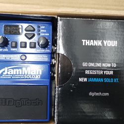 JamMan Solo XT Pedal Looper