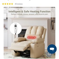 New massage/heated recliner