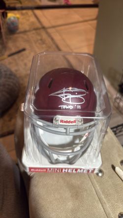 Johnny Manziel Autograph Speed Helmet