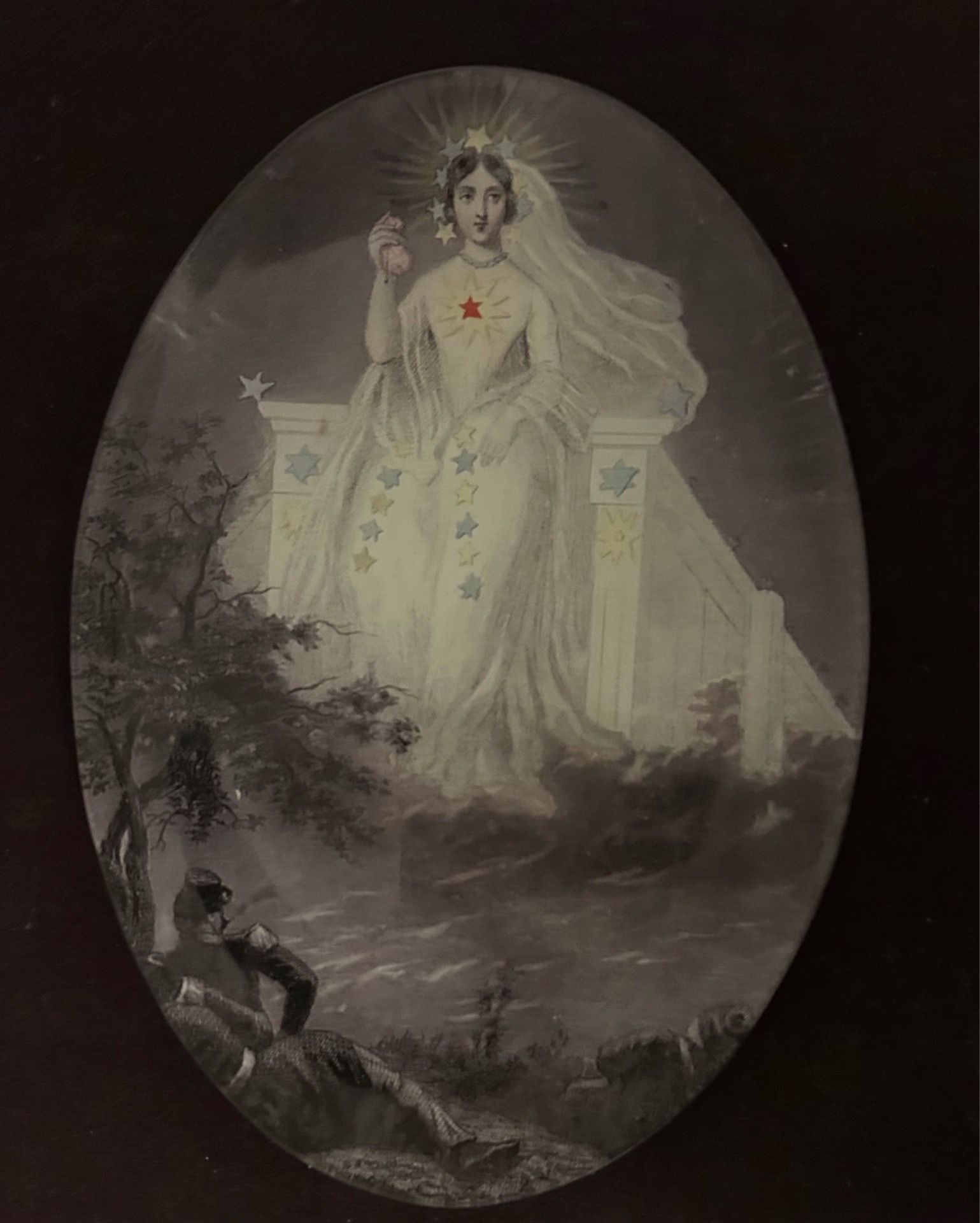 John Derian Signed La Belle Etoile (The Beautiful Star) Plate (Vintage/Antique)