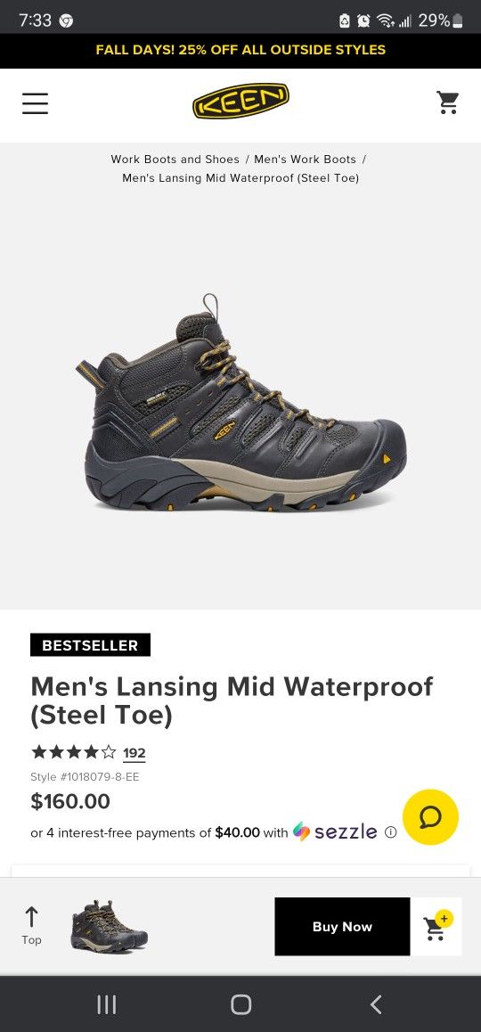 Keen Work Boots