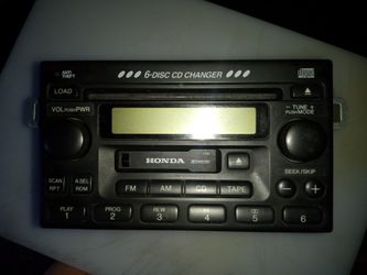 OEM 6 Disc CD Changer For Honda