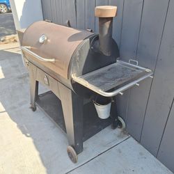 Wood/ Gas BBQ Grill