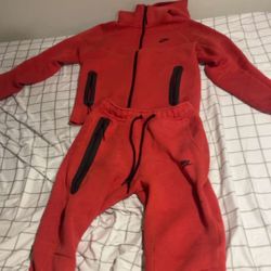 Lobster Red Nike Tech Size S Men