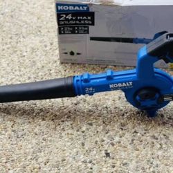 Kobalt 24-volt Jobsite Blower