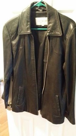 Genuine Leather Women's Coat
