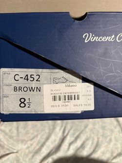 Vincent C Milano Men's Dress Shoes Size 8.5