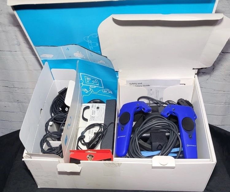 HTC Vive Pro VR Bundle - Wireless & Wired, Base Stations, Controllers, Extras