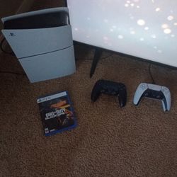 Barely Used PlayStation 5 (1TB) And 75" Tv