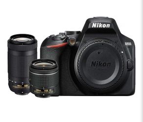 Nikon D3500 DSLR Camera with Two Lenses