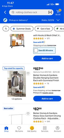 Clothing rack heavy duty