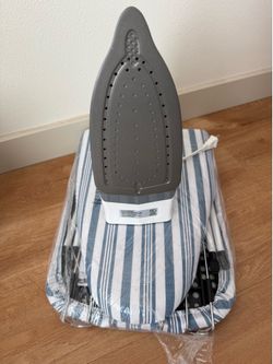 Iron and ironing board