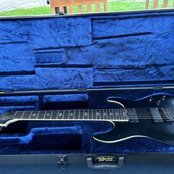 Schecter Guitar and Case For Sale