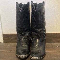 Women’s Black Zodiac Cowboy Boots