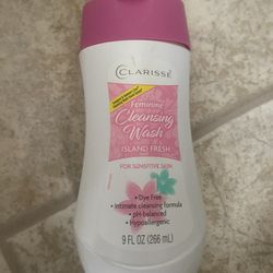 Clarisse Feminine Cleansing Wash 9oz 