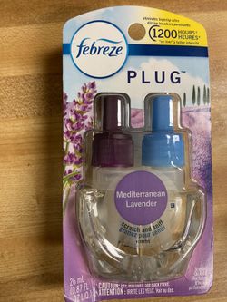 Unopened Fabreeze Plug and 2 Scents
