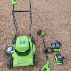 48 V Greenwork Mower 21" 