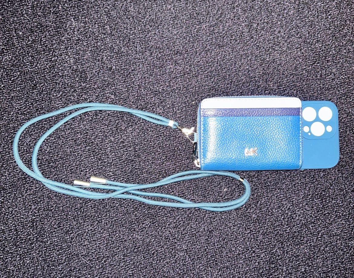 Teal Michael Kors iPhone case